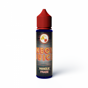 Mangue Fraise (50ml) - Neon Juice by Labo Basque - Labo Basque - Cigarette Électronique & Vape | Alliancetech.fr