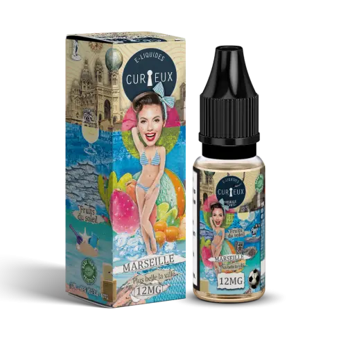 E liquide - Edition Hexagone - Marseille, Plus Belle La Ville - 10ml Curieux