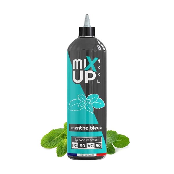 E-Liquide Mixup XXL Menthe bleue 1 litre 0mg - Sans Nicotine, Base 50/50 | Alliancetech.fr