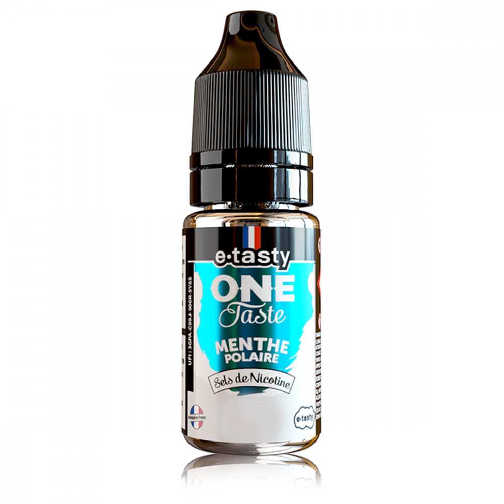 Menthe Polaire Sels de Nicotine 10ml One Taste - E-Tasty - e-liquide E-Tasty