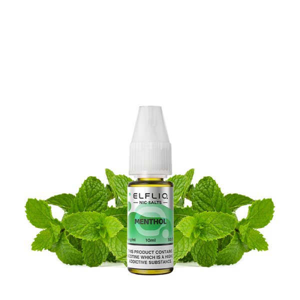 E-liquide Elfliq by Elfbar Menthol - Nic Salt 10ml - Sel de nicotine 10mg et 20mg