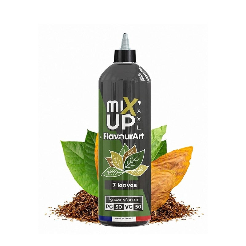 E-liquide Mixup XXL 7 Leaves 1 litre - classic miel sans nicotine