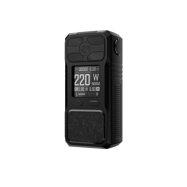 Mod Rayden 220 Full Black - BD Vape - cote-gauche