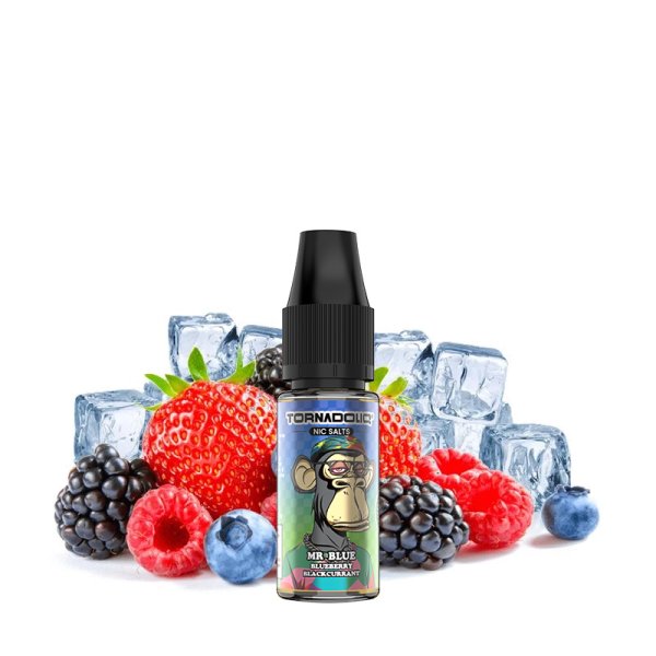 Mr Blue (Blueberry Blackcurrant) 10ml - Tornadoliq - Tornadoliq