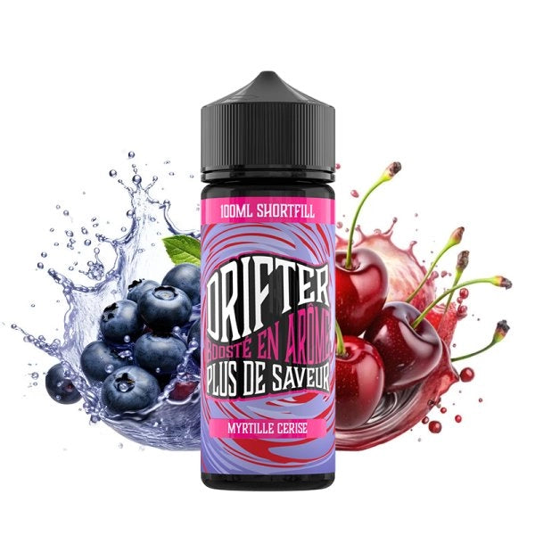 Myrtille Cerise 0mg 100ml - Drifter - DRIFTER - Cigarette Électronique & Vape | Alliancetech.fr