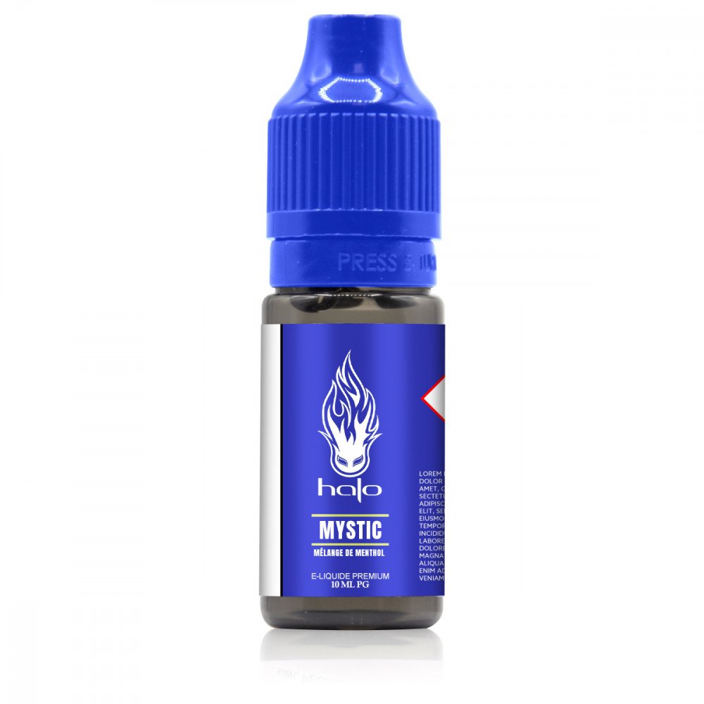Mystic 10ml - Halo - Menthe poivrée, Menthe douce