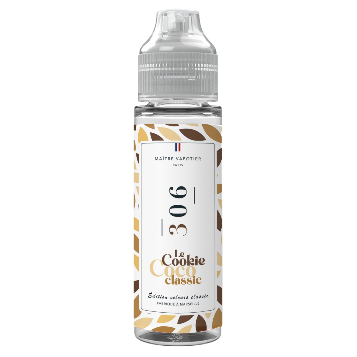 E-liquide N°306 Maître Vapotier - cookie, coco et classic