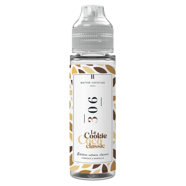 E-liquide N°306 Maître Vapotier - cookie, coco et classic