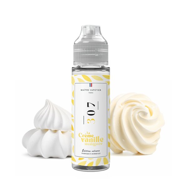 E-liquide N°307 Maître Vapotier - saveurs crème, vanille, meringue - visuel 2