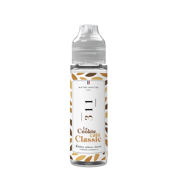 E-liquide N°311 Maître Vapotier - saveurs cookie, café, classic - visuel 3