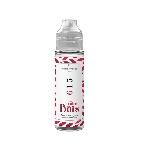 E-liquide N°615 Maître Vapotier - saveurs fruits des bois, baies, fraîcheur - visuel 3