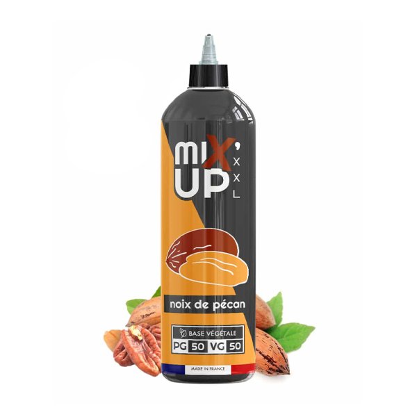 E-Liquide Mixup XXL Noix de p&eacute;can 1 litre 0mg - Sans Nicotine, Base 50/50 | Alliancetech.fr