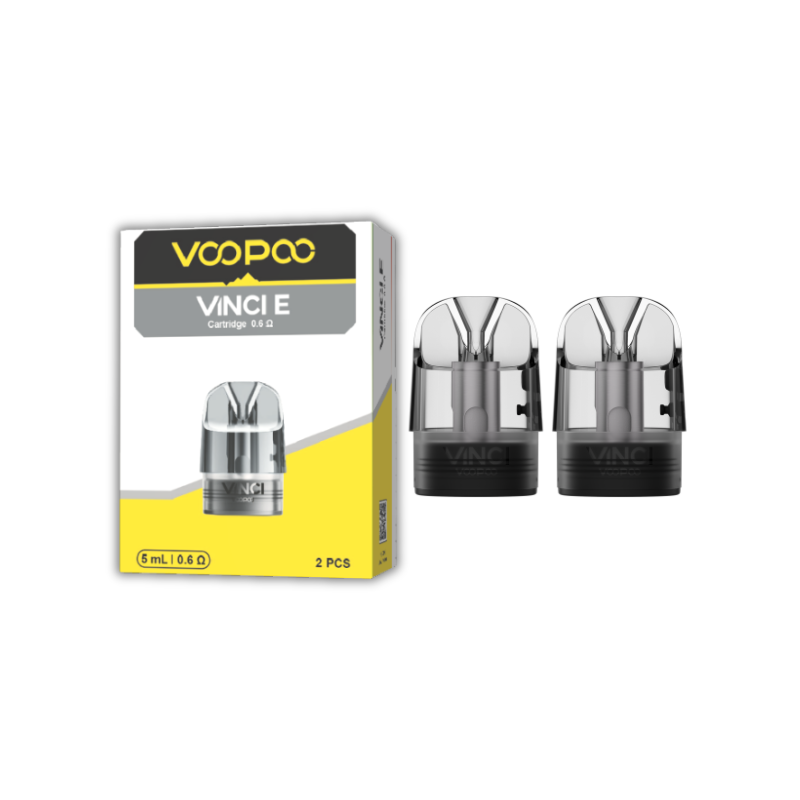 Pack de 2 Cartuchos 5mL Vinci E Voopoo
