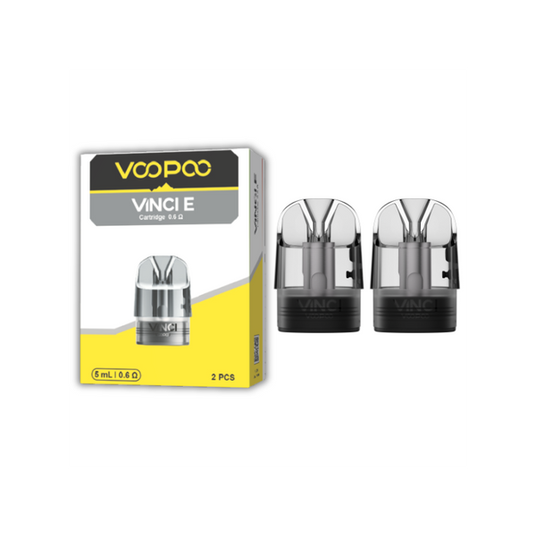 Pack de 2 Cartouches 5mL Vinci E Voopoo - woopoo - Cigarette Électronique & Vape | Alliancetech.fr