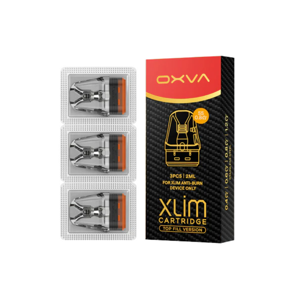 Cartouches XLIM Top Fill SS (Contrôle Température) - OXVA - Oxva - Cigarette Électronique & Vape | Alliancetech.fr