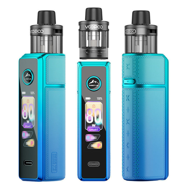 Kit Drag X3 PnP X 80W 5ml - Voopoo - Moss Green