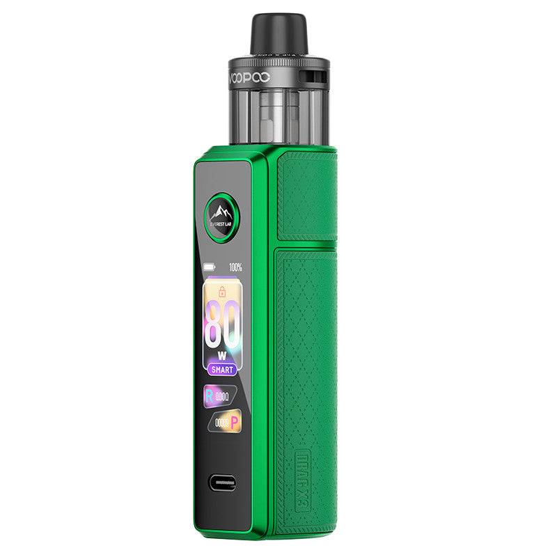 Kit Drag X3 PnP X 80W 5ml - Voopoo - Moss Green