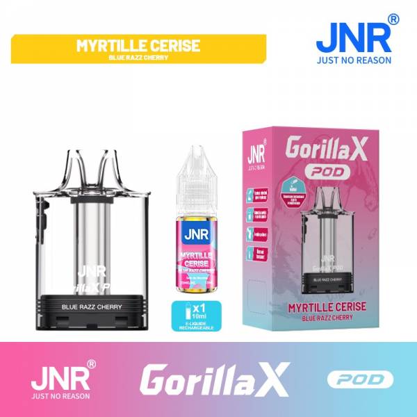Cartouche Gorilla X + E-liquide 10ml