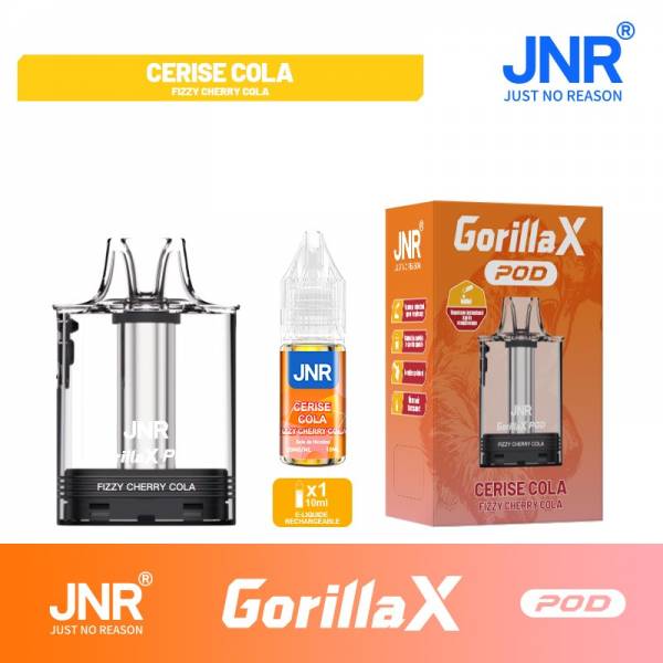 Cartouche Gorilla X + E-liquide 10ml