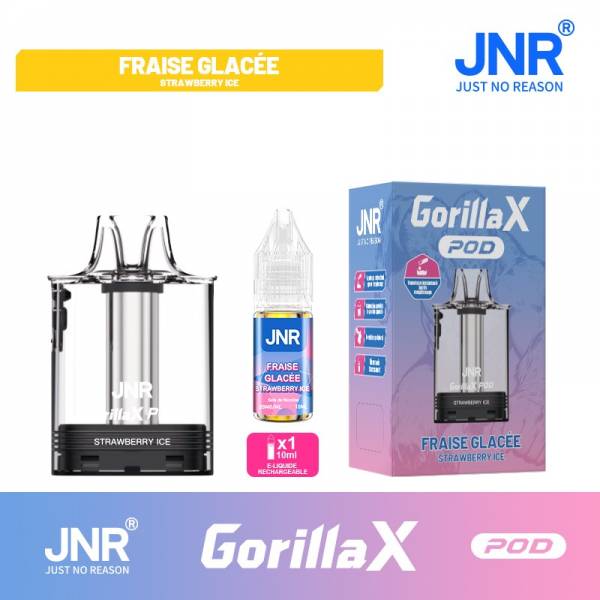 Cartouche Gorilla X + E-liquide 10ml