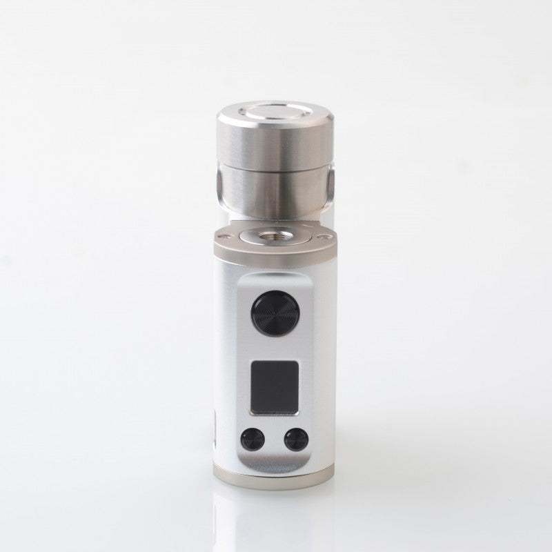 Box Paramour V2 SBS 100W Mechvape Full Silver - vue de face