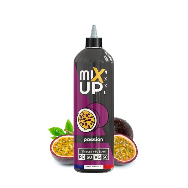E-Liquide Mixup XXL Passion 1 litre 0mg - Sans Nicotine, Base 50/50 | Alliancetech.fr