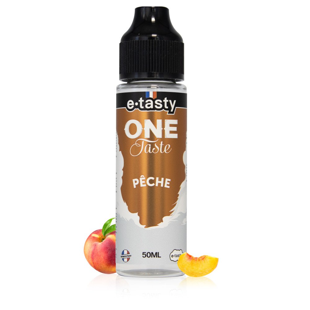 Pêche 50ml One Taste - E-Tasty - e-liquide E-Tasty
