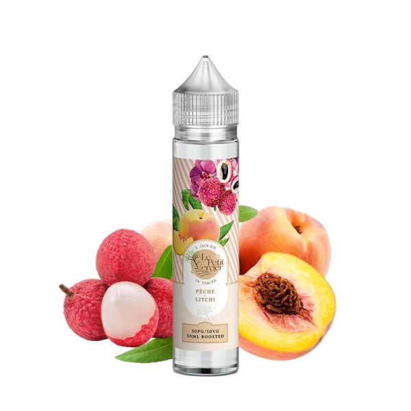 Peche Litchi 0mg 50ml - Le Petit Verger by Savourea - Savourea - Cigarette Électronique & Vape | Alliancetech.fr