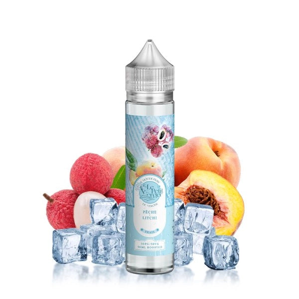 Peche Litchi Frais 0mg 50ml - Le Petit Verger by Savourea - Savourea - Cigarette Électronique & Vape | Alliancetech.fr