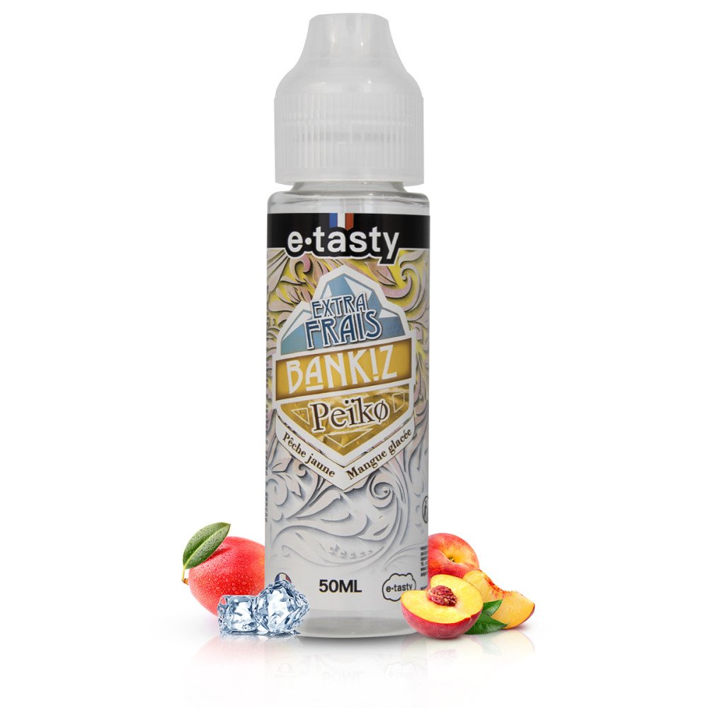 Peiko Extra Frais 50ml Bankiz - E-Tasty - e-liquide E-Tasty