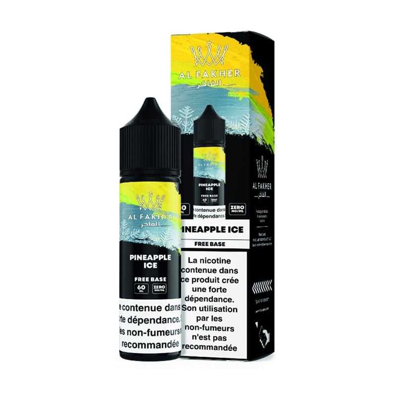 E-liquide Pineapple Ice 50ml Al Fakher - saveurs ananas et fraîcheur glacée
