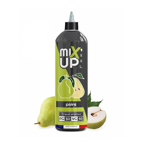 E-Liquide Mixup XXL Poire 1 litre 0mg - Sans Nicotine, Base 50/50 | Alliancetech.fr