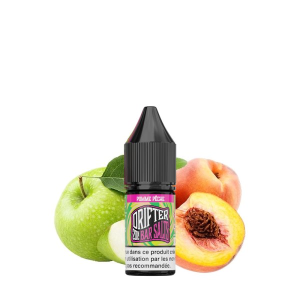 Pomme Pêche Nic Salt 20mg 10ml - Drifter - Drifter