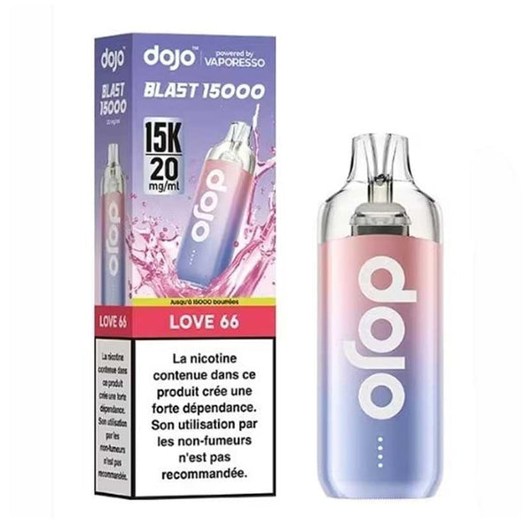Puff Dojo Blast 15K Love 66 20mg - Vaporesso