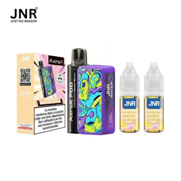 Puff JNR Aerox 32K Peach Berry - cigarette électronique rechargeable