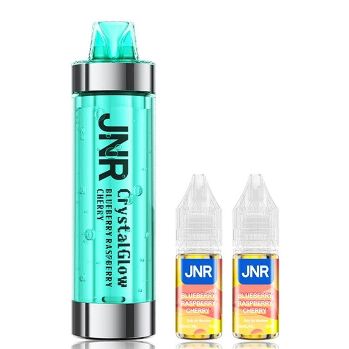 Puff JNR Crystal Glow 33K Blueberry Raspberry Cherry - cigarette électronique rechargeable