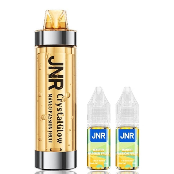 Puff JNR Crystal Glow 33K Mango Passion Fruit - cigarette électronique rechargeable