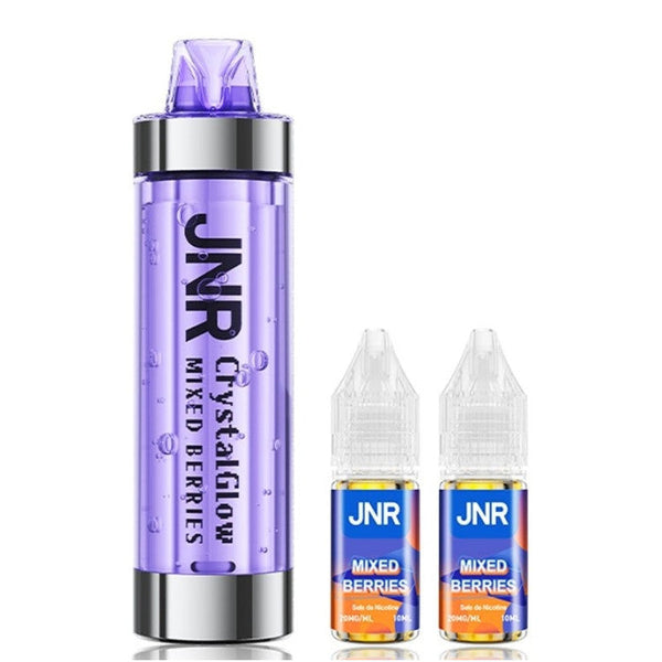 Puff JNR Crystal Glow 33K Mixed Berries - cigarette électronique rechargeable