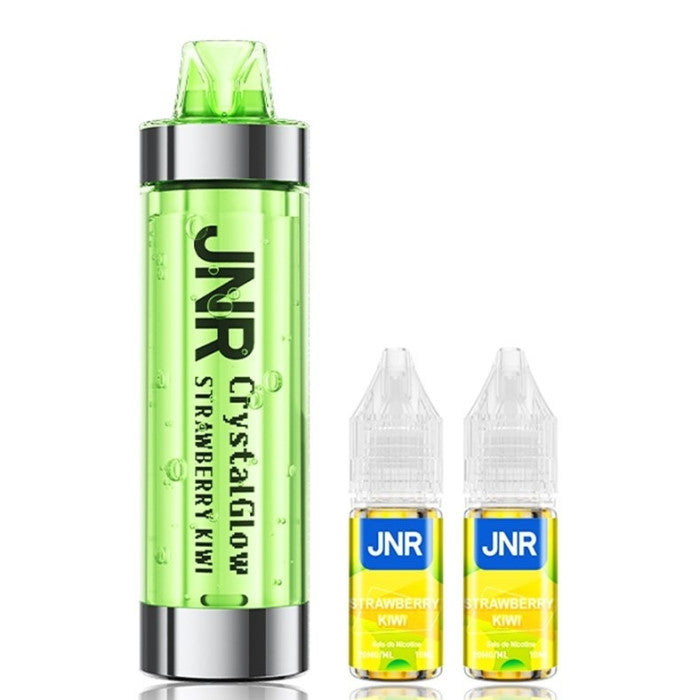 Puff JNR Crystal Glow 33K Strawberry Kiwi - cigarette électronique rechargeable