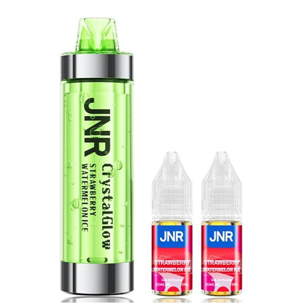 Puff JNR Crystal Glow 33K Strawberry Watermelon Ice - cigarette électronique rechargeable