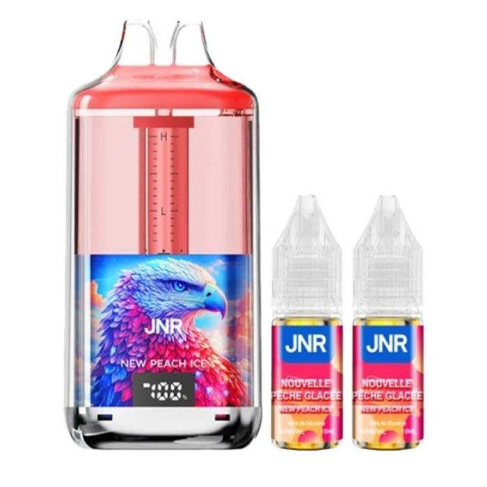 Puff JNR Falcon Gem+ 30K New Peach Ice - cigarette électronique rechargeable