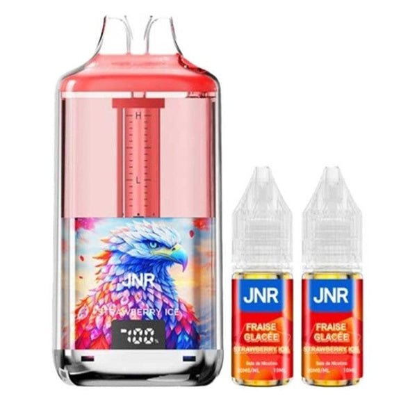Puff JNR Falcon Gem+ 30K Strawberry Ice - cigarette électronique rechargeable