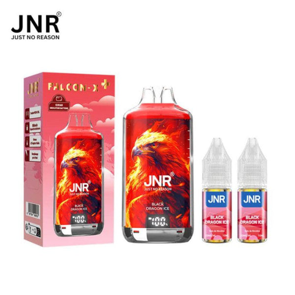 Puff JNR Falcon X Plus Black Dragon Ice - cigarette électronique rechargeable