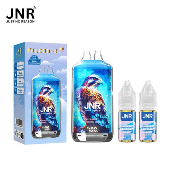 Puff JNR Falcon X Plus Blueberry Raspberry Cherry - cigarette électronique rechargeable