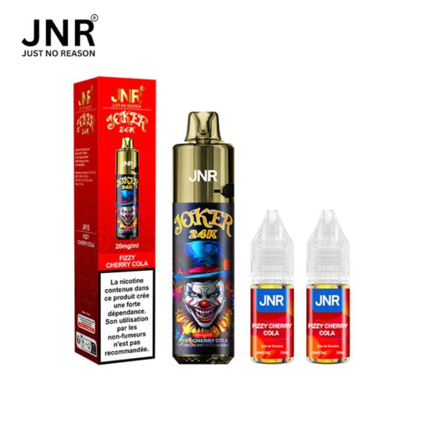 Puff JNR Rechargeable Fizzy Cherry Cola 24k Joker - cigarette électronique rechargeable