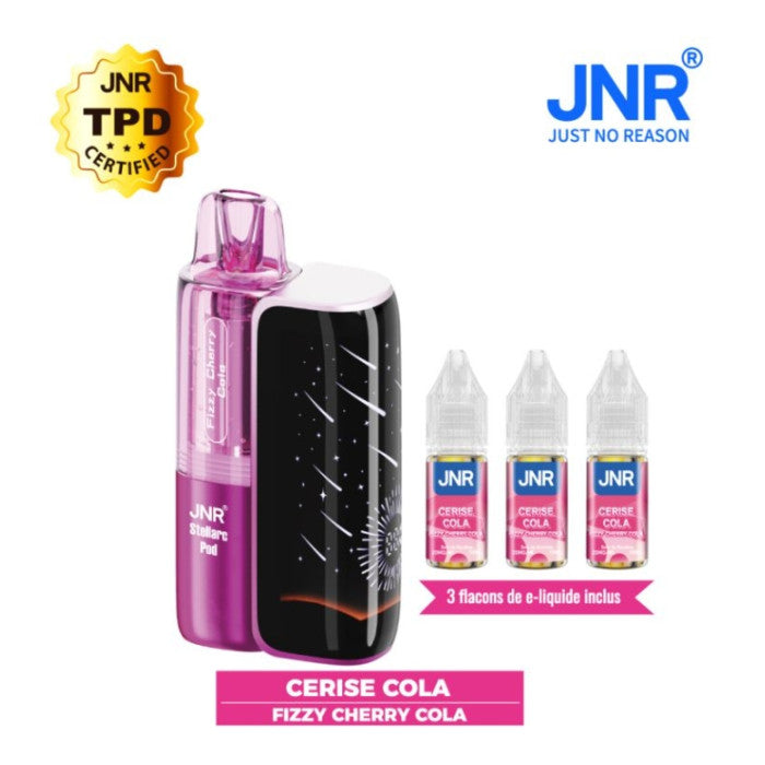 Puff JNR Stellarc 50k Cherry Cola - cigarette électronique rechargeable