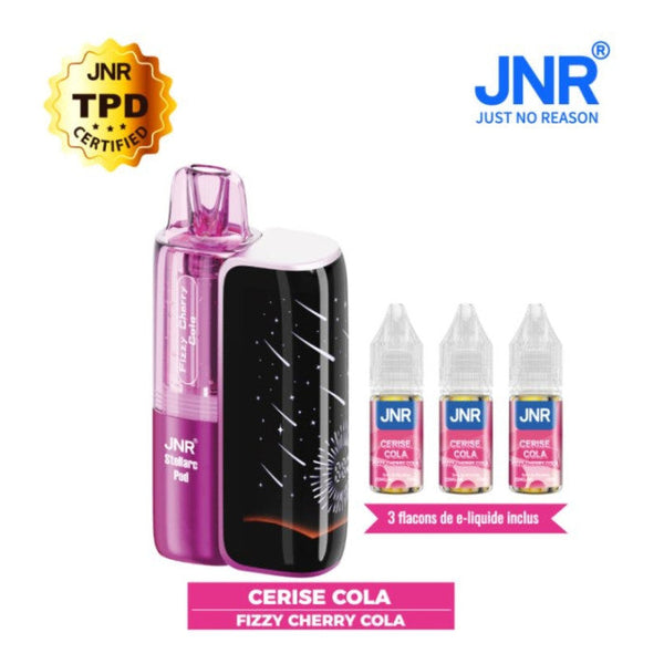 Puff JNR Stellarc 50k Cherry Cola - cigarette électronique rechargeable