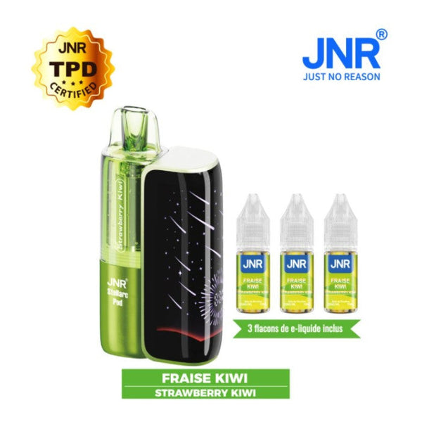 Puff JNR Stellarc 50k Strawberry Kiwi - cigarette électronique rechargeable