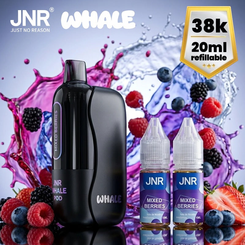 Puff JNR Whale 38K Mixed Berries - JNR - visuel 2