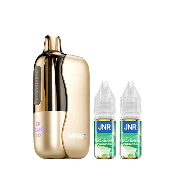 Puff JNR Whale 38K Peach Mango Pineapple - JNR